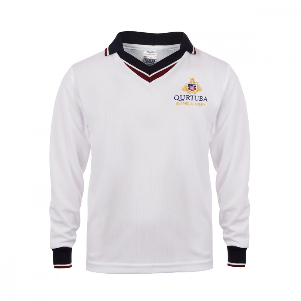 White  L/S t-shirt